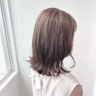 ミディアム 🧋ハイトーン🧋 hiromuのヘアスタイル