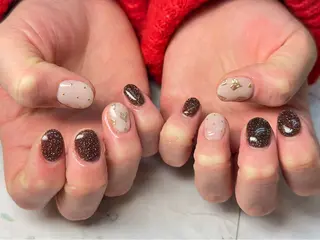 ネイル Queennail 北堀江AYAのネイルデザイン