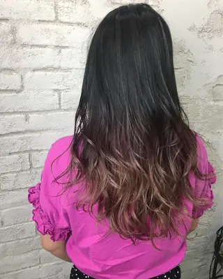 ロング カラー boutique misakiのヘアスタイル