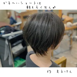 ショート 前田 健太のヘアスタイル