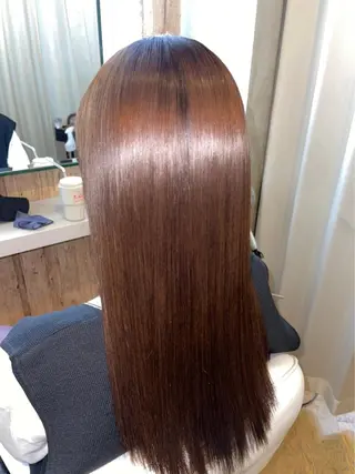 ロング フェードパーマ 新倉幸之助のヘアスタイル