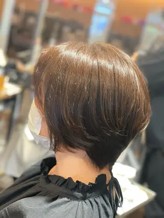 ショート 尾崎 優也のヘアスタイル