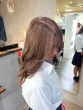 セミロング 🔖RIENS /renaのヘアスタイル