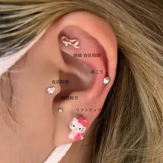 ネイル/耳つぼ /新ホワイトニングのネイルデザイン