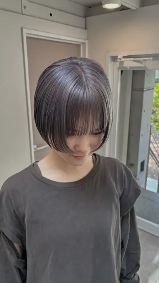 ショート 【抜け感ヘア🌿】 natuna.のヘアスタイル