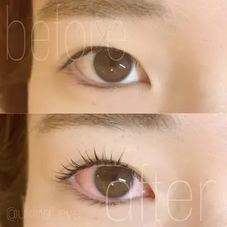 マツエク・マツパ Roco'Lush カジ ユキナのマツエク・マツパデザイン