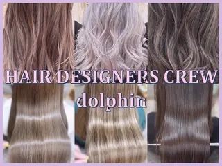 HAIR DESIGNERS CREW dolphin　【ヘアーデザイナーズクルードルフィン】所属・dolphin ドルフィンのヘアスタイル