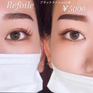 マツエク・マツパ Refoile所属・11/4open👏 Refoile🎉のマツエク・マツパデザイン