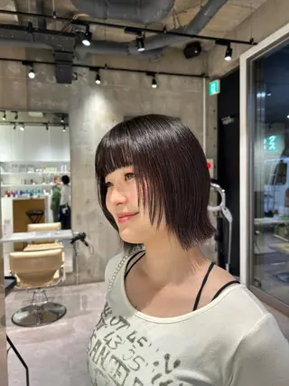 ミディアム aika /yoke/ボブのヘアスタイル