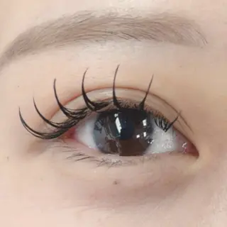 マツエク・マツパ Moe/韓国風/ 束感/キュート❤︎のマツエク・マツパデザイン