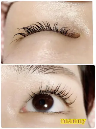 マツエク・マツパ manny eyelashのマツエク・マツパデザイン