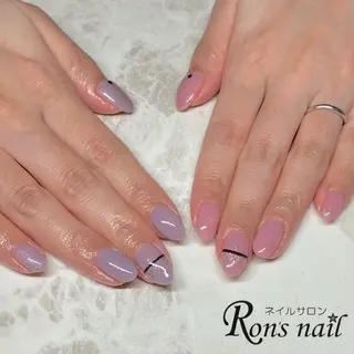 ネイル Ron's nail 笹岡のネイルデザイン