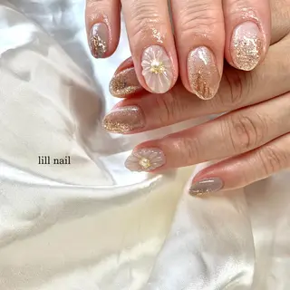 ショート pllia beautyのネイルデザイン