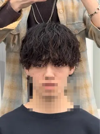 パーマ メンズ メンズカット& パーマ/さかしょーのヘアスタイル