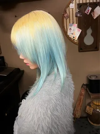 セミロング KAH所属・Koichi Satoのヘアスタイル