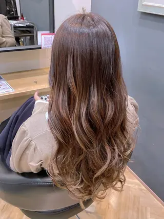 ロング 韓国ヘア/レイヤー 🇰🇷/艶髪/長橋のヘアスタイル