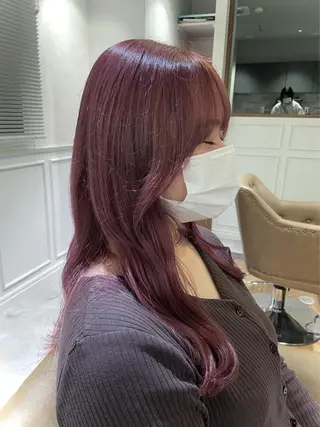 ロング カラー 🍬きょん カラーモデル募集🍬のヘアスタイル
