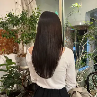 ロング カラー 高原 優のヘアスタイル