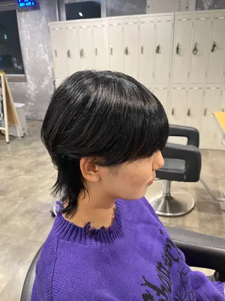 メンズ ハイトーンカラー 🦄レイヤーカットのヘアスタイル