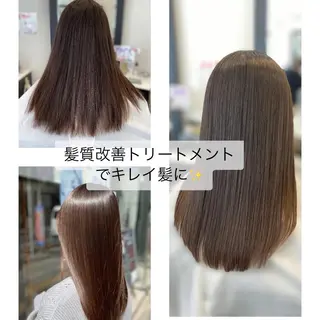 ミディアム YASU🍎CUT 赤系カラー/ヘアケアのヘアスタイル