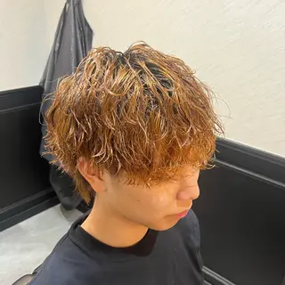 ショート パーマ メンズ littlenene /たちばなのヘアスタイル