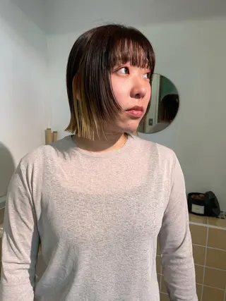 ミディアム sakura🌸 レイヤー/韓国ヘアのヘアスタイル