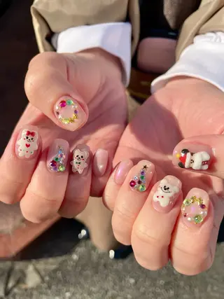 ネイル Ash関内ネイリスト 荒木のネイルデザイン