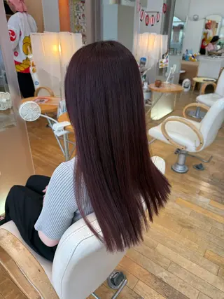 カラー 山本 瑠華のヘアスタイル