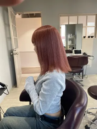 ミディアム 光岡 玲遠のヘアスタイル