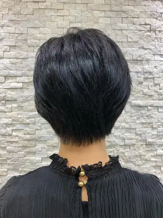 ショート purple所属・田邉 愛望のヘアスタイル