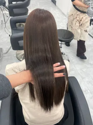 セミロング MOE 福岡韓国ヘア✧︎のヘアスタイル