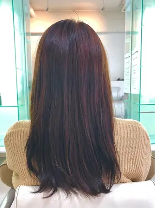 カラー 保住 亮太のヘアスタイル