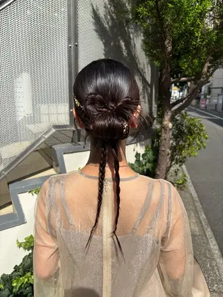 ロング ヘアアレンジ アレンジ/カラー トリートメントNaoのヘアスタイル