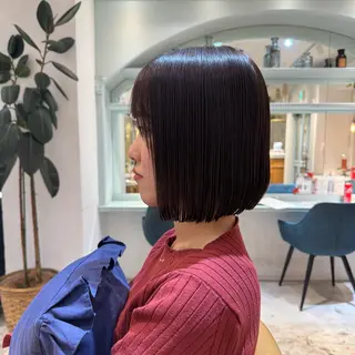 ミディアム 髪質改善/ボブ /韓国/erikoのヘアスタイル