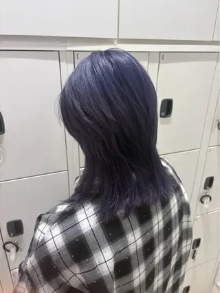 ロング カラー ボブ‪✂️ スパ🫧kurehaのヘアスタイル