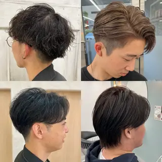 メンズ アイブロウ レイヤーカット/髪質 改善/メンズカットのヘアスタイル