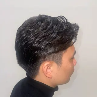 パーマ メンズ パーマモデル募集🌈 森脇帆南のヘアスタイル