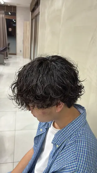 パーマ メンズ 【GRANDEUR】 ryuのヘアスタイル