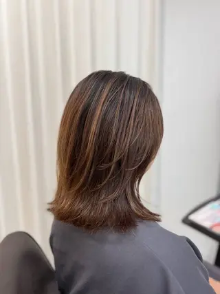 ミディアム 田島拓海 LEV. ボブカットのヘアスタイル