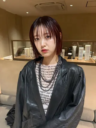 ショート ボブ/ヘアセット 和田峰夢のヘアスタイル