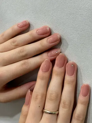 ネイル 韓国ネイル/ワンホン ネイル🎀表参道3分のネイルデザイン