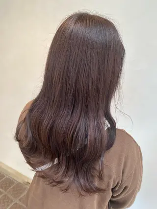 ロング ヘアアレンジ 前田 美桜のヘアスタイル