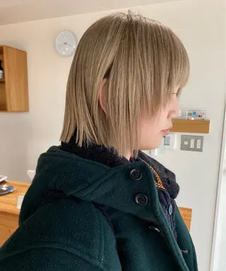 ミディアム カラー iroha/ n.w.h🎀のヘアスタイル