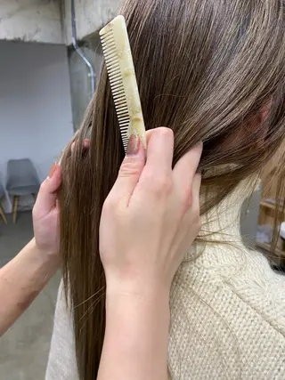 カラー シミズ アスカのヘアスタイル