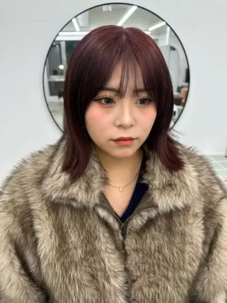 ミディアム カラー 【sica】 nanaのヘアスタイル