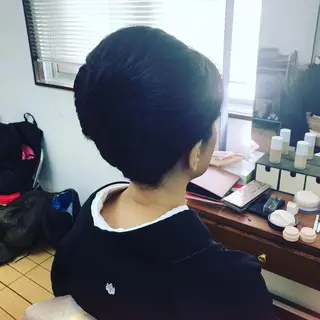ミディアム Delight ヘアメイク着付けのヘアスタイル