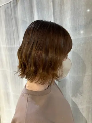 ミディアム toiro oar 仲村　幹大のヘアスタイル