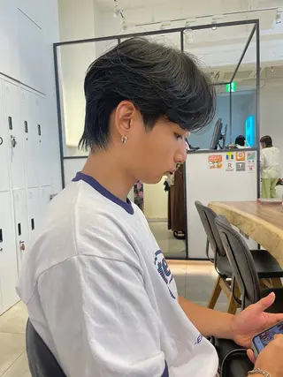 ショート パーマ メンズ 🇰🇷カルマパーマ kaito🇰🇷のヘアスタイル