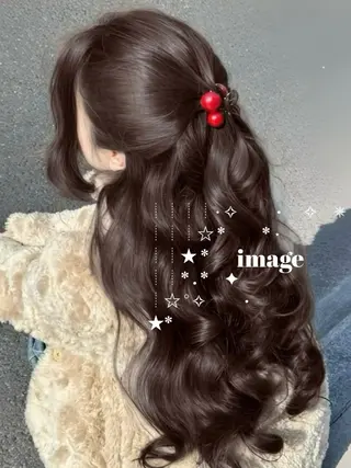 ロング カラー 🖤ハイトーン× レイヤー🖤SARAのヘアスタイル