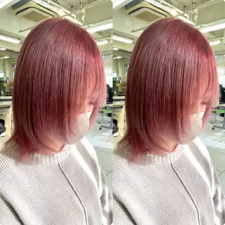 ミディアム カラー 髪改カラー/メンズ カット🪭スズキマリのヘアスタイル